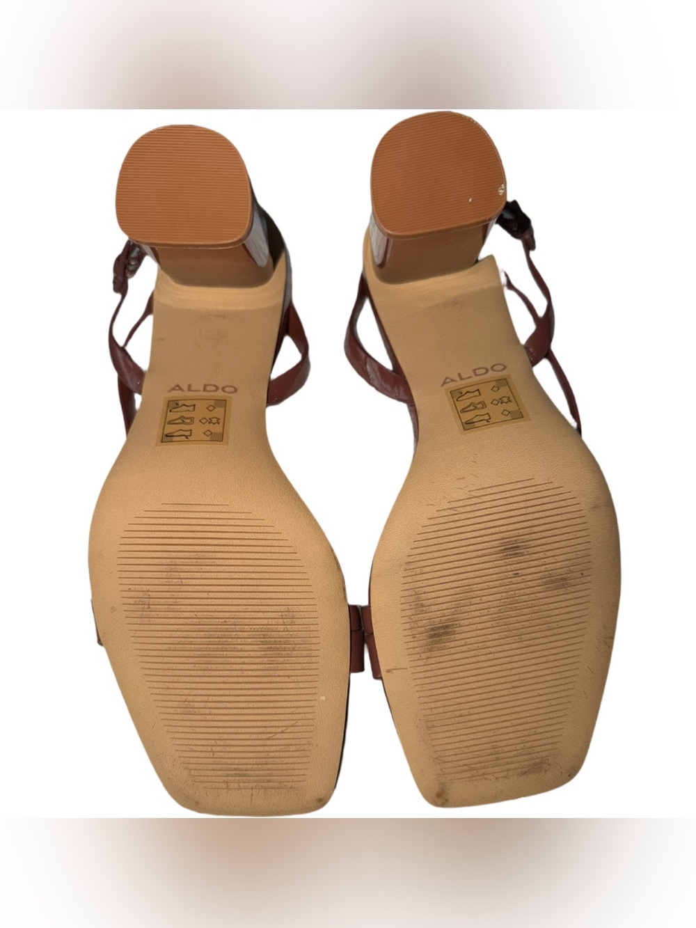 Adiemwen Women’s Leather Sandals/Aldo Shoes Balrain - Picture 8 of 11